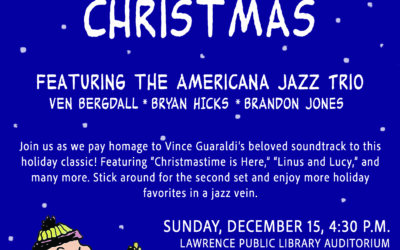 A Charlie Brown Christmas Concert featuring the Americana Jazz Trio